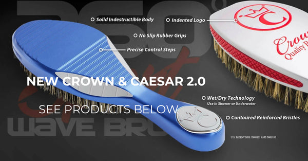 Crown Quality Products 360 Sport Wave Brush 2.0